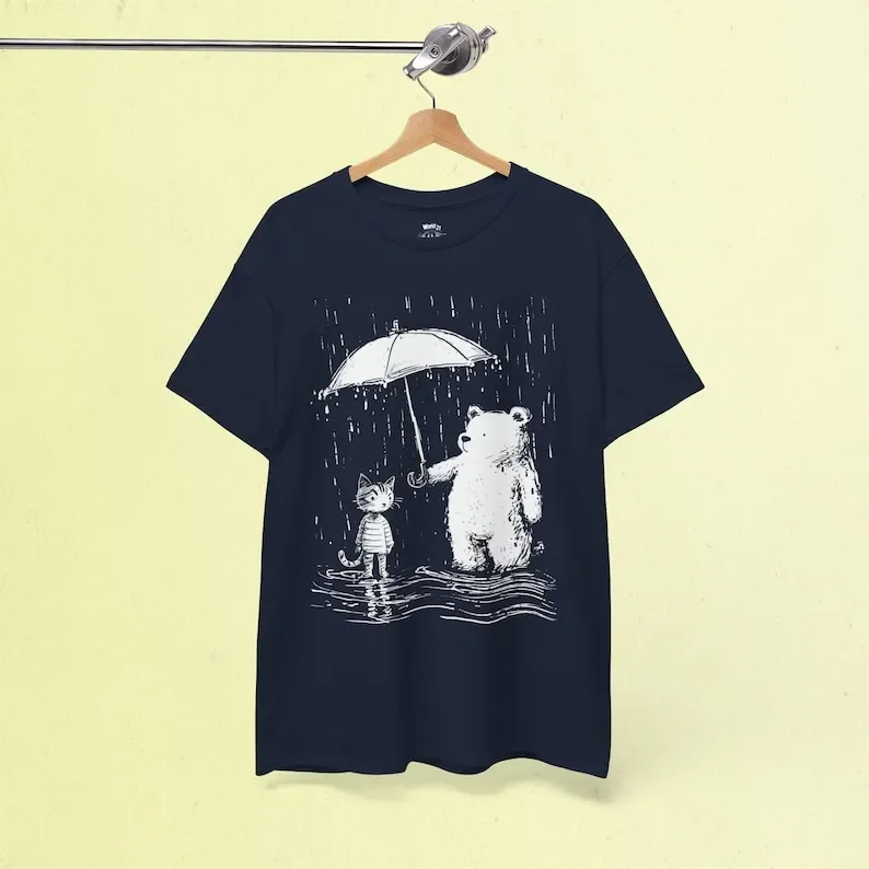 Cat and Bear T-Shirt