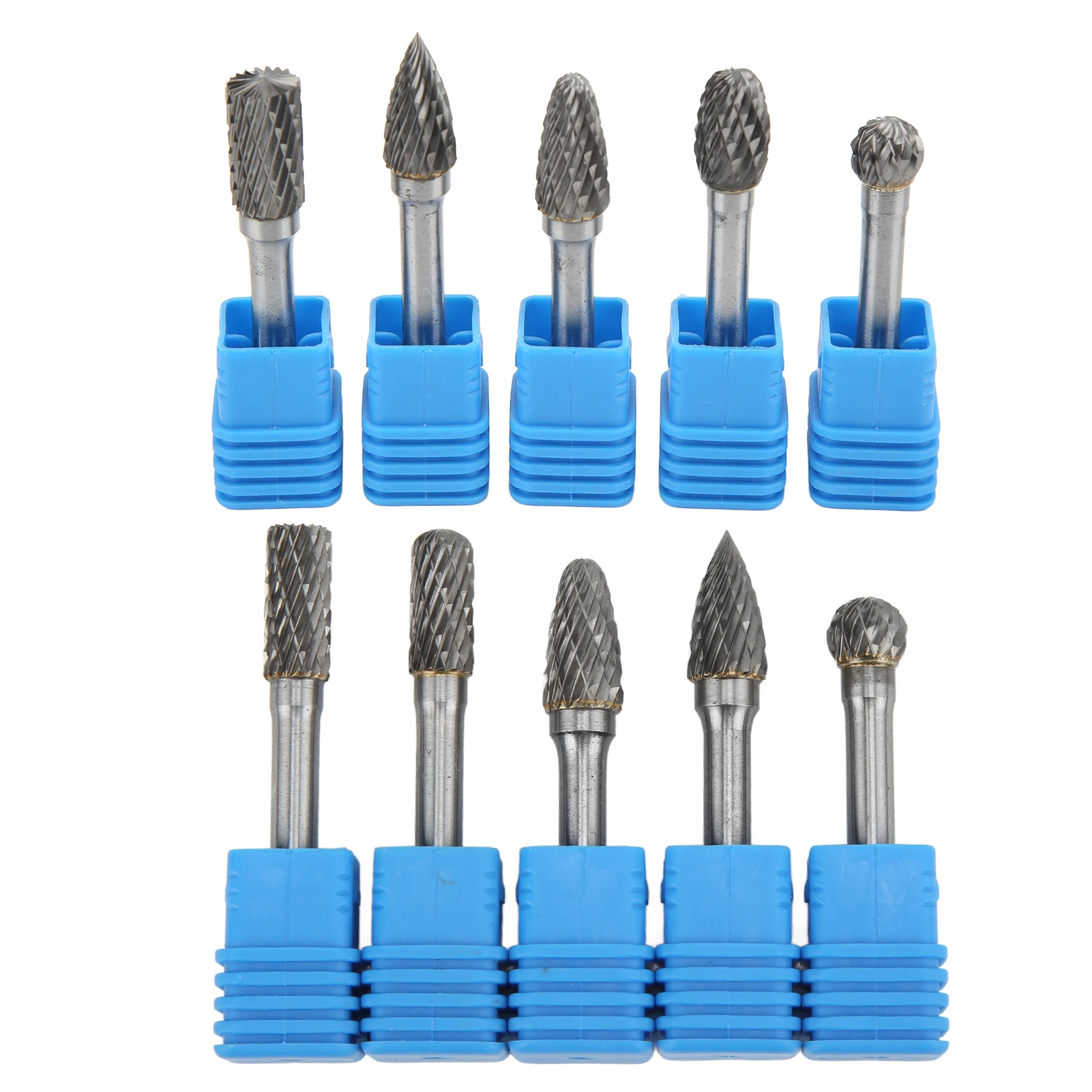 

Комплект заусенцев из карбида вольфрама, экологически чистый, хорошая работа, эффективность, роторный напильник для автомобиля, авиации, машин