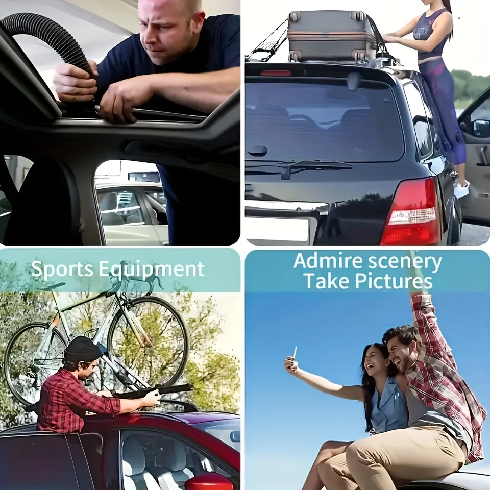 خطوة باب السيارة شديدة التحمل قابلة للطي: سعة 181.44 كجم، مضادة للانزلاق ومقاومة للخدش. سهلة التركيب لسيارات الدفع الرباعي/الشاحنات/السيارات، أيضًا الآمنة