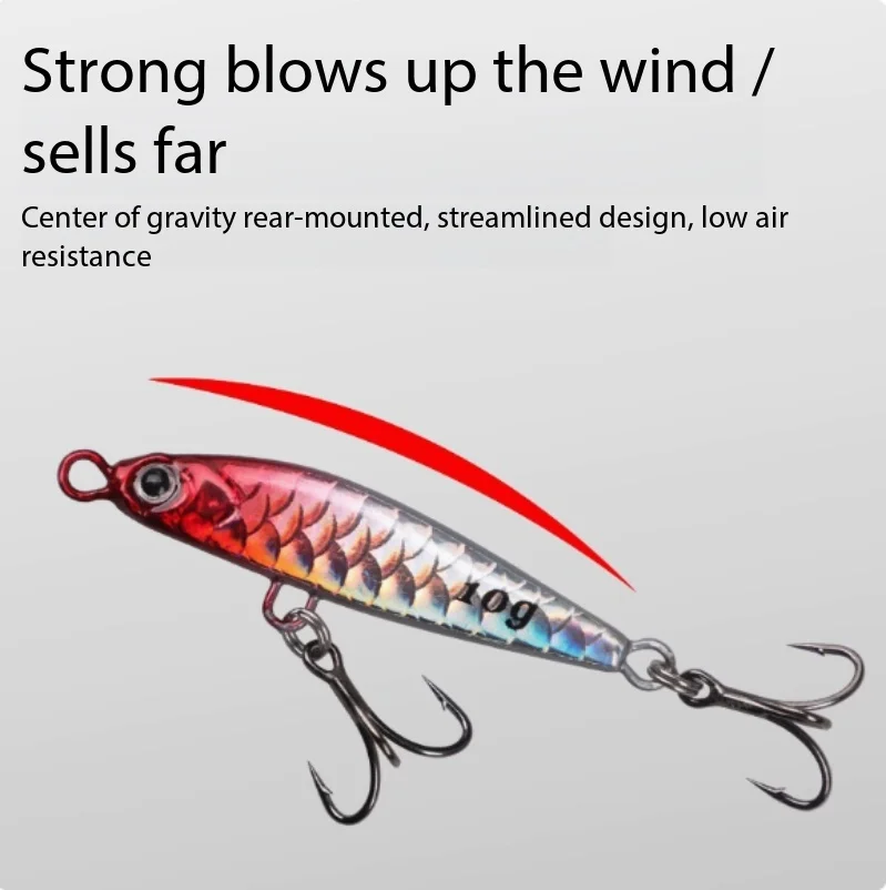 

Slow Fall Metal Jigs Lead Fish Lures For Spanish Mackerel Bass White Bass Mandarin Fish Freshwater Saltwater Fishing Baits