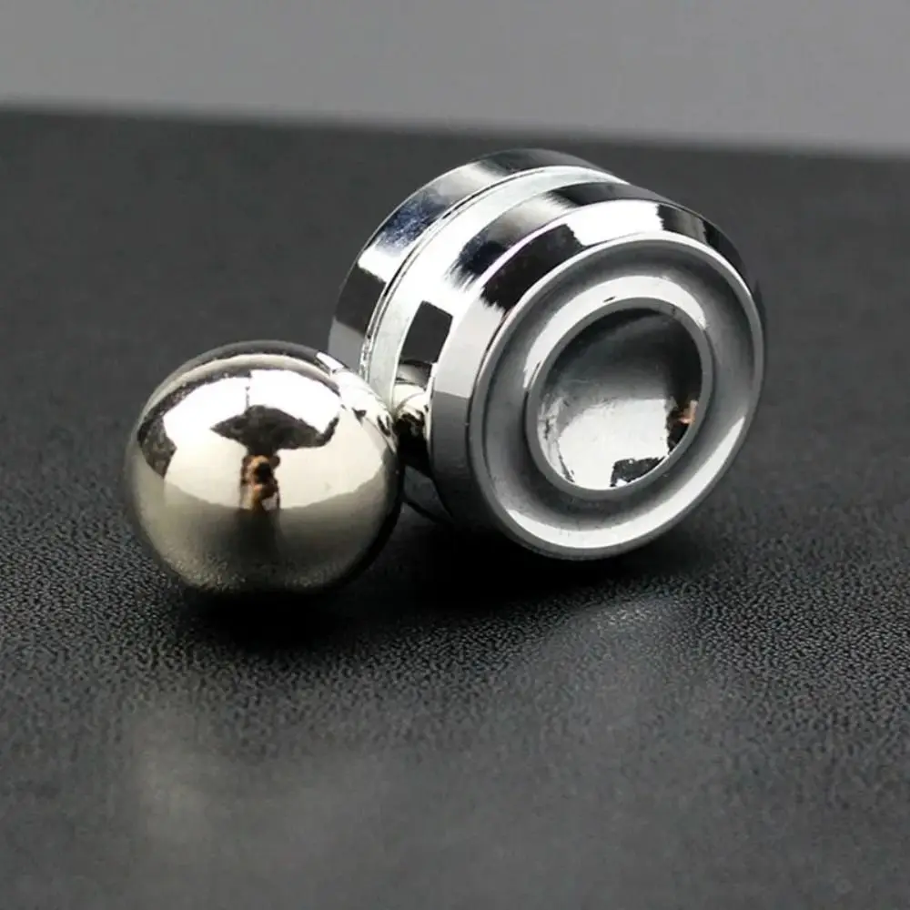 Juguetes giratorios de Metal, juego de rompecabezas magnético, giroscopio giratorio, yema del dedo, interesante Spinner Orbital portátil