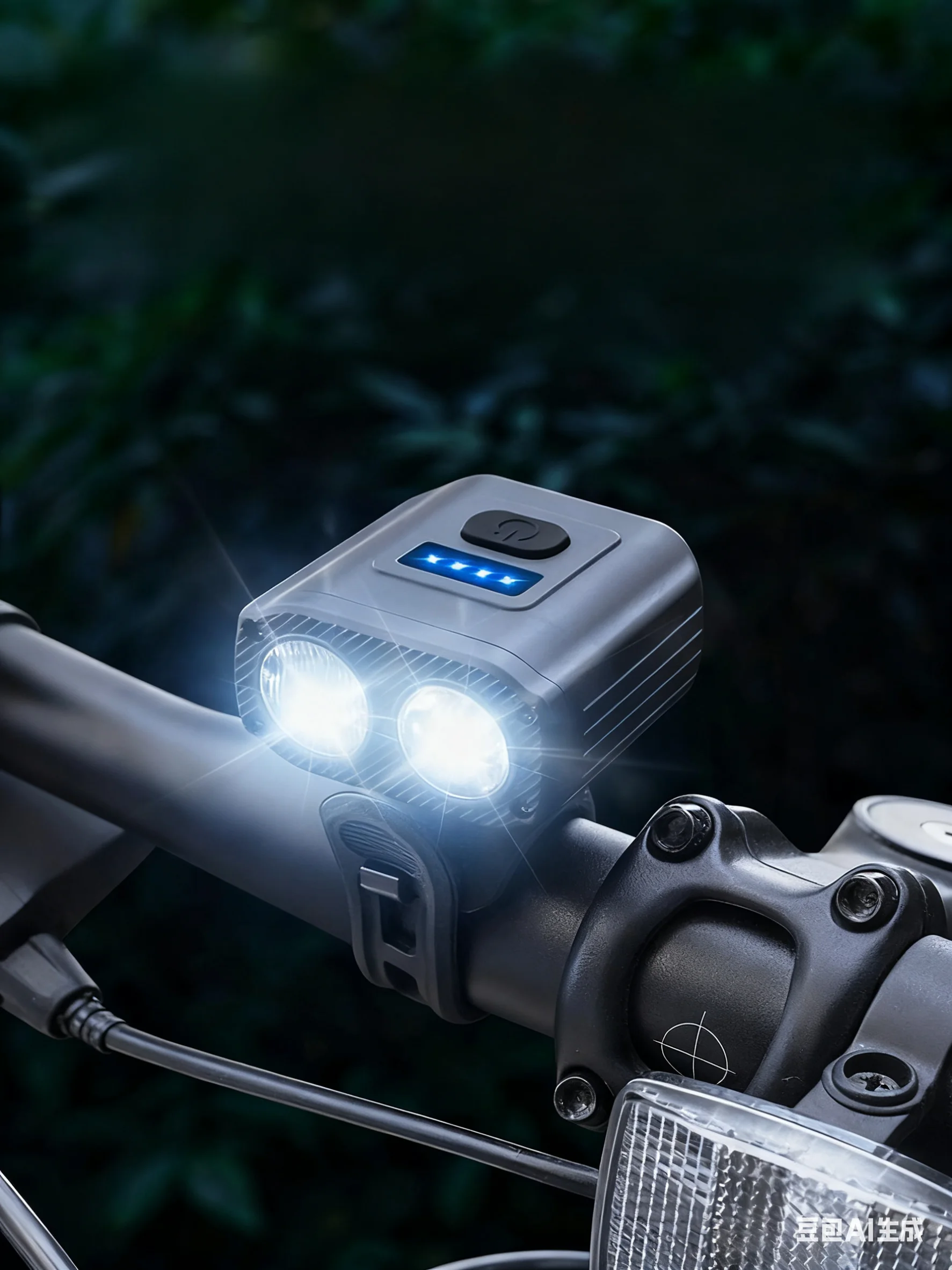 AliExpress NONE Bike Light Bicycle Headlight Type-C Rechargeable MTB Bike Front Lamp Set Cycling Flashlight Bicycle Accessories