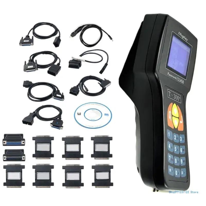 Car Key Transponder Key Matching Chip Key Decoders Auto Key Programmer V23.9 Detectors Support English Spanish