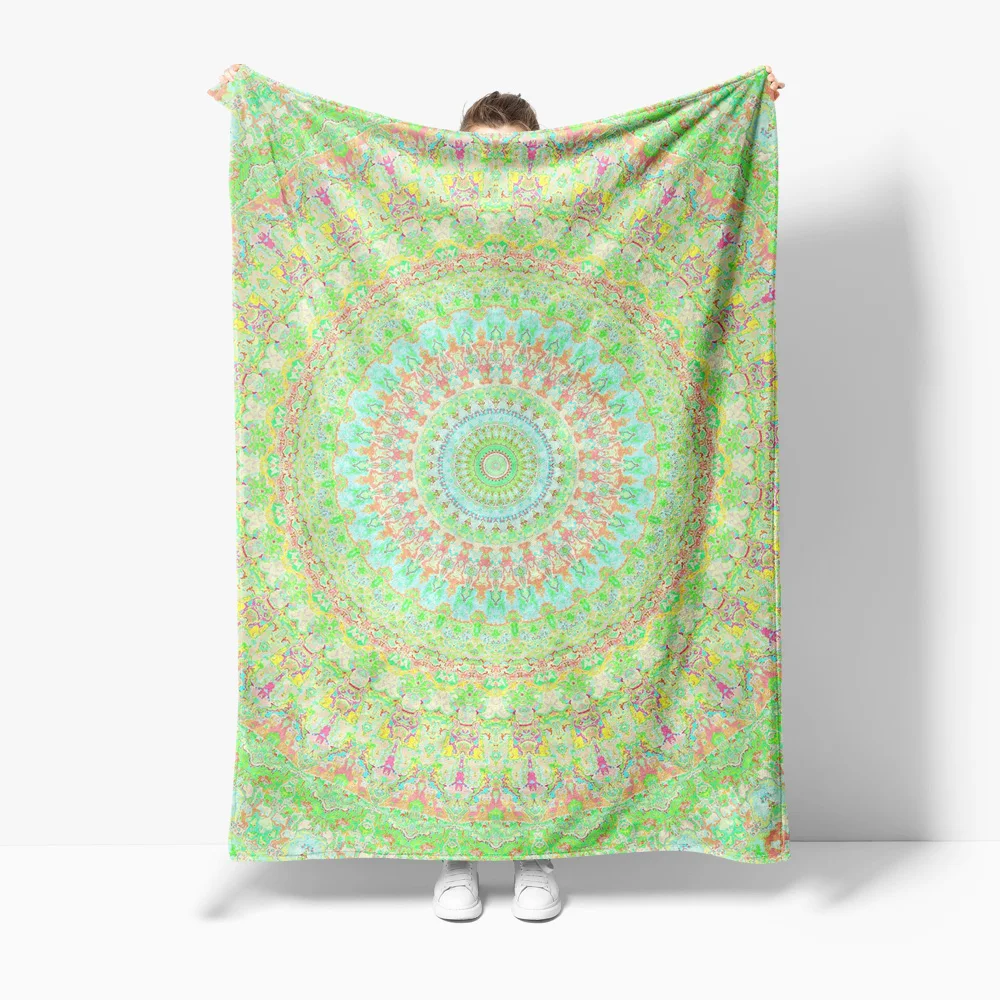 

Богемный психоделический этнический гобелен в стиле макраме, настенный Ловец снов, индийская мандала, декор комнаты в стиле хиппи