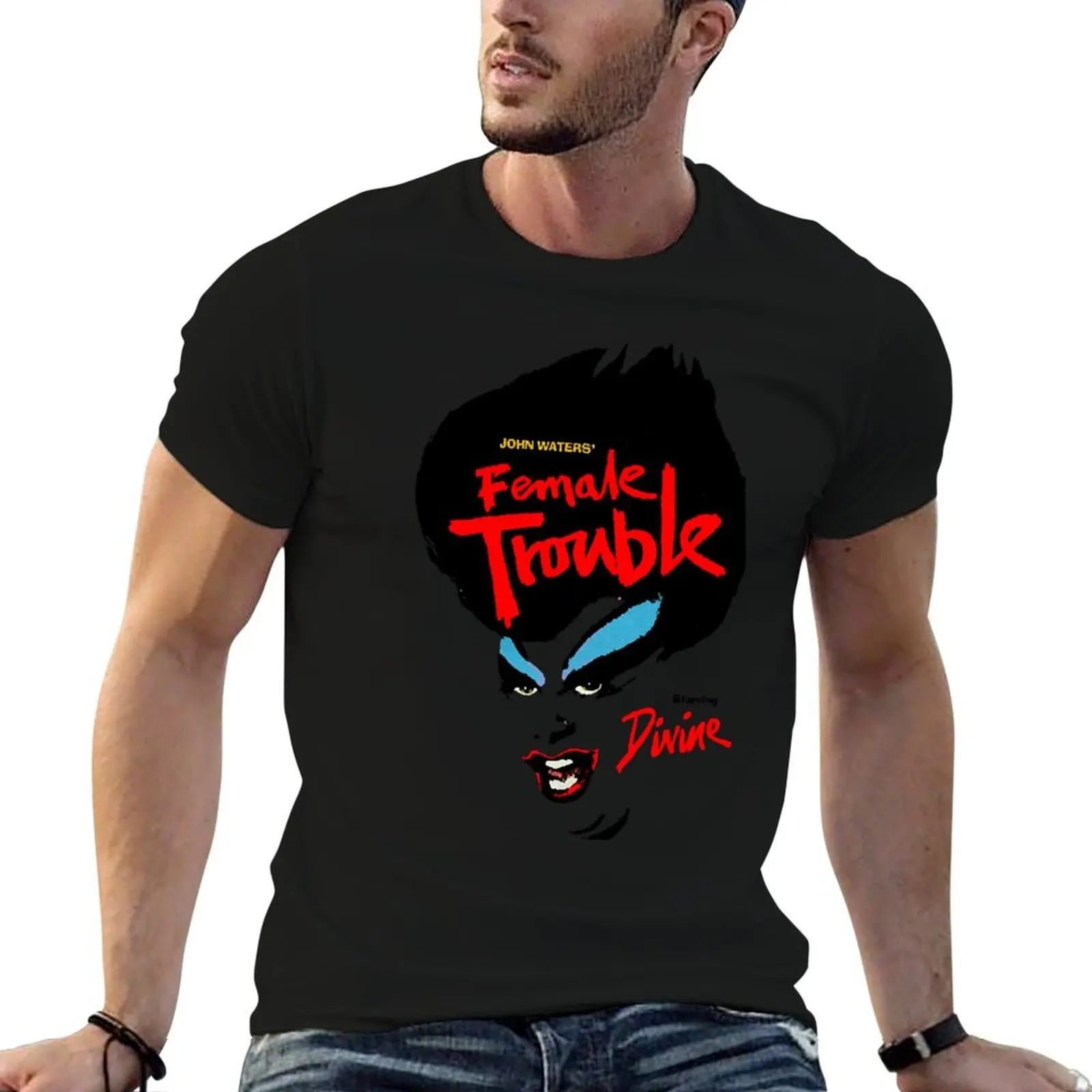 

Female Trouble Divine T-Shirt t shirts cotton 100% men t shirt cotton 100% T-Shirt