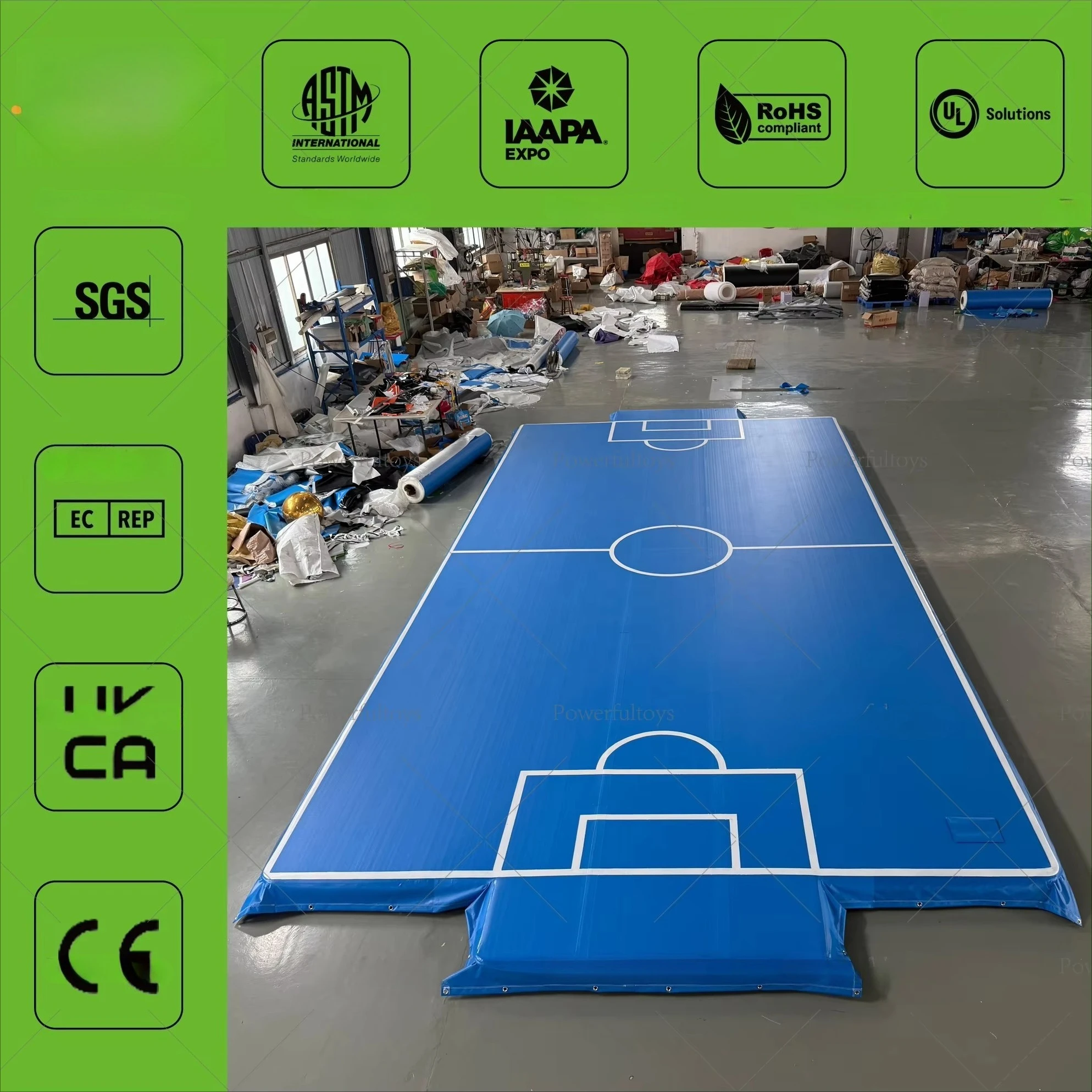 Portable Indoor and Outdoor In - Outdoor Sport Court Flooring ulasan dan harga