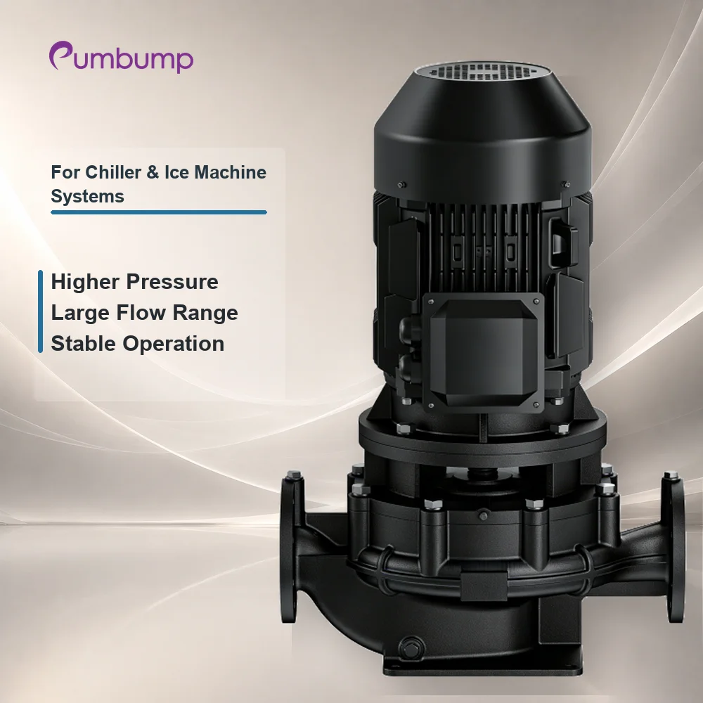 GDX Vertical Inline Single Stage Centrifugal Pump for Chiller and Ice Machine Cooling Water Circulation High Flow Pressure