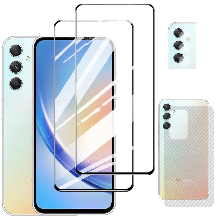 lamina For Samsung A54 Glass Samsung Galaxy A54 5G Protective Glass Galaxy A 54 Tempered Glass Samsung A33 A13 4G accessories Samsung A34 Camara Sansung A 34 Hard Film Galaxia A53 A 53 Screen Protector Samsung-A54