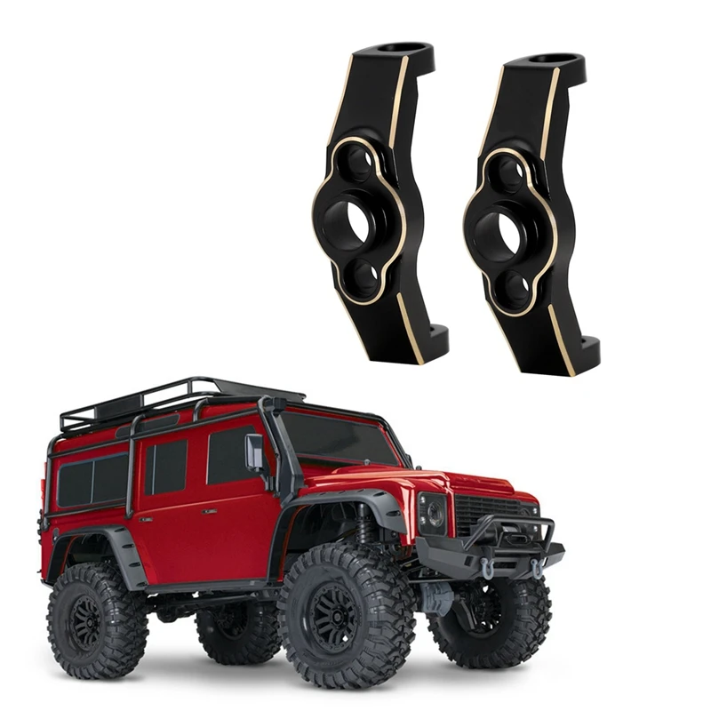 Para simulação de 1/18 TRX-4M de blocos de rodízio de atualização de bronze de carro de escalada, kits de peças de acessórios modificados e atualizados