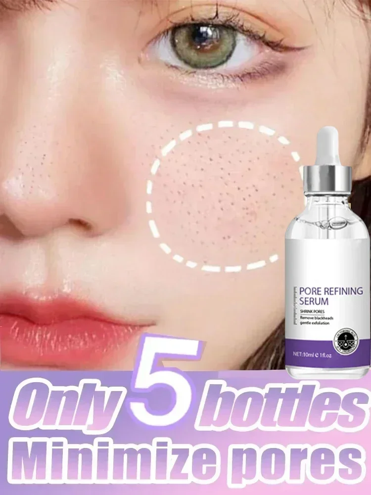 

Shrink Pores Serum Hyaluronic Acid liquid Moisturizing Face Serum Whitening Skin Care Anti Aging Anti Wrinkle Essence