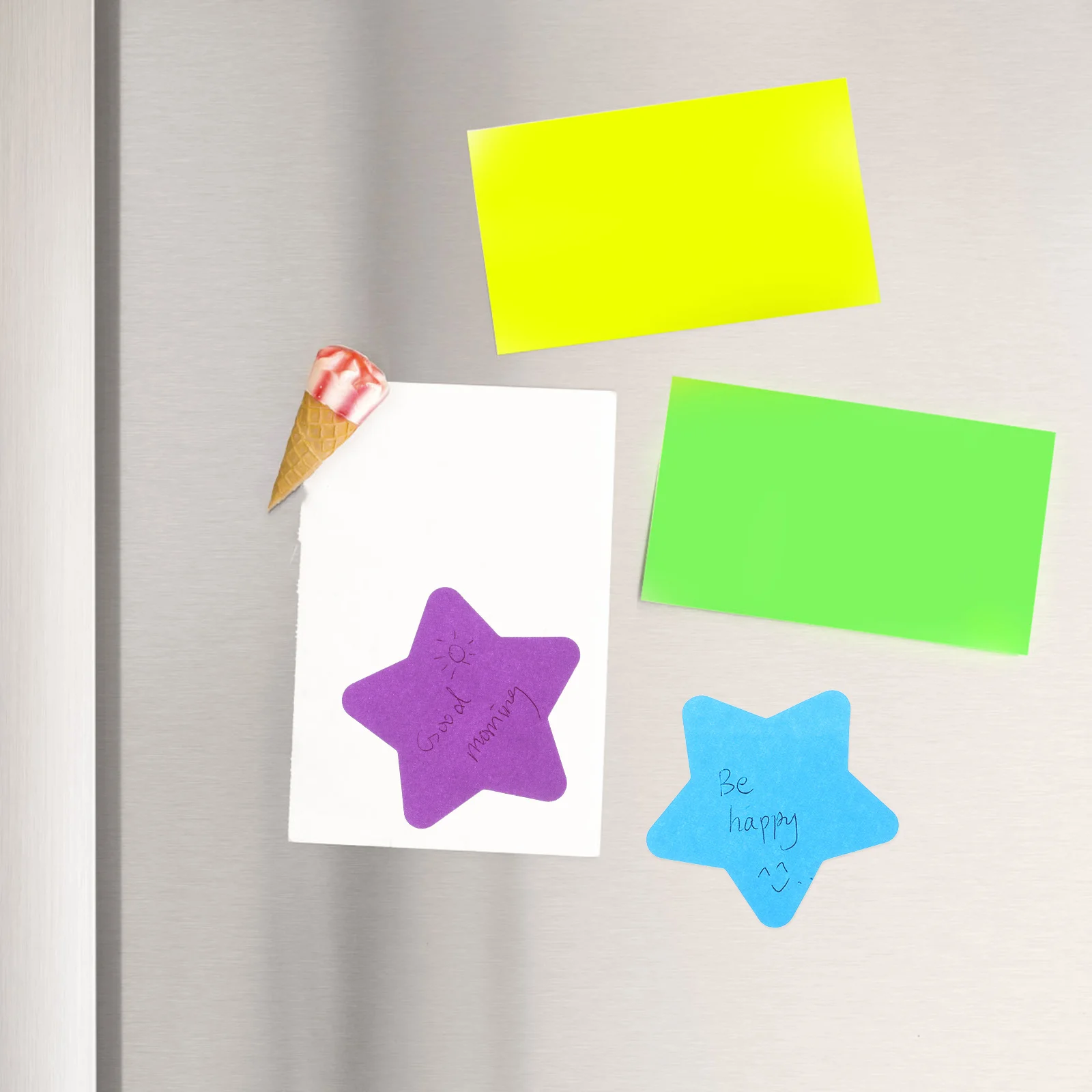 

16Pcs Star Shaped Colorful Self Stick Memo Pads for Office School Home Planner Notebook Sticky Tabs