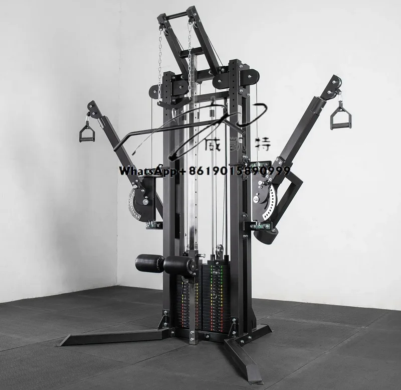 

Multi Functional Trainer Power Squat Rack Smith Machine Crossover Machine with Weight Stack