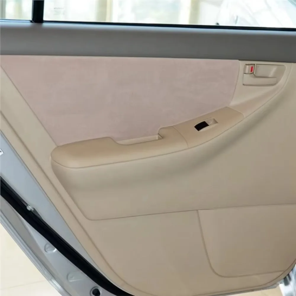 Cubierta  repuesto para el panel l reposabrazos  la puerta interior, accesorios para Toyota Corolla 2007-2012, color beige