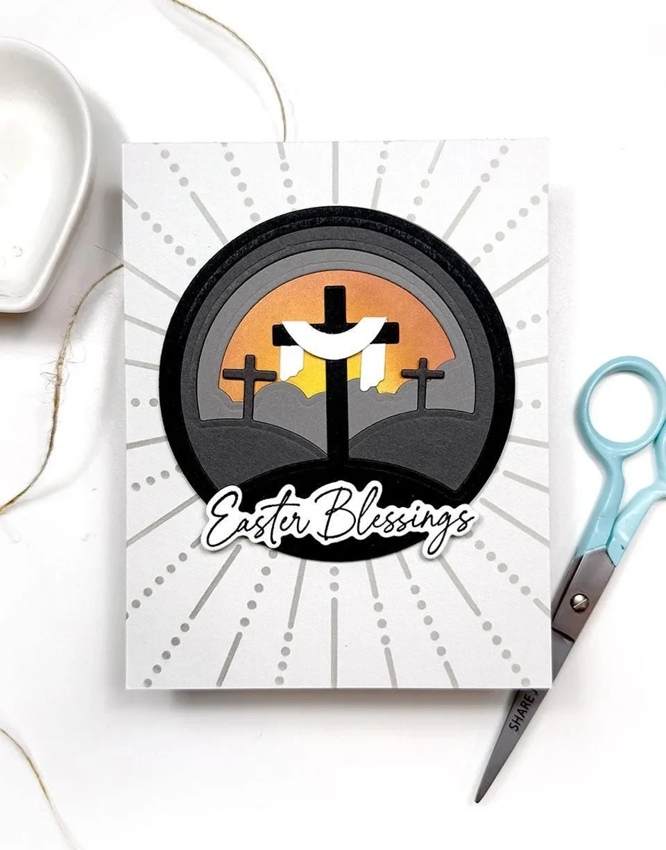 Cross Looks Like a Figure in Clothes Metal Die and Stencil Cutting 2026 New DIY Die Molds Scrap Booking Paper Making Cuts Craft - view 3