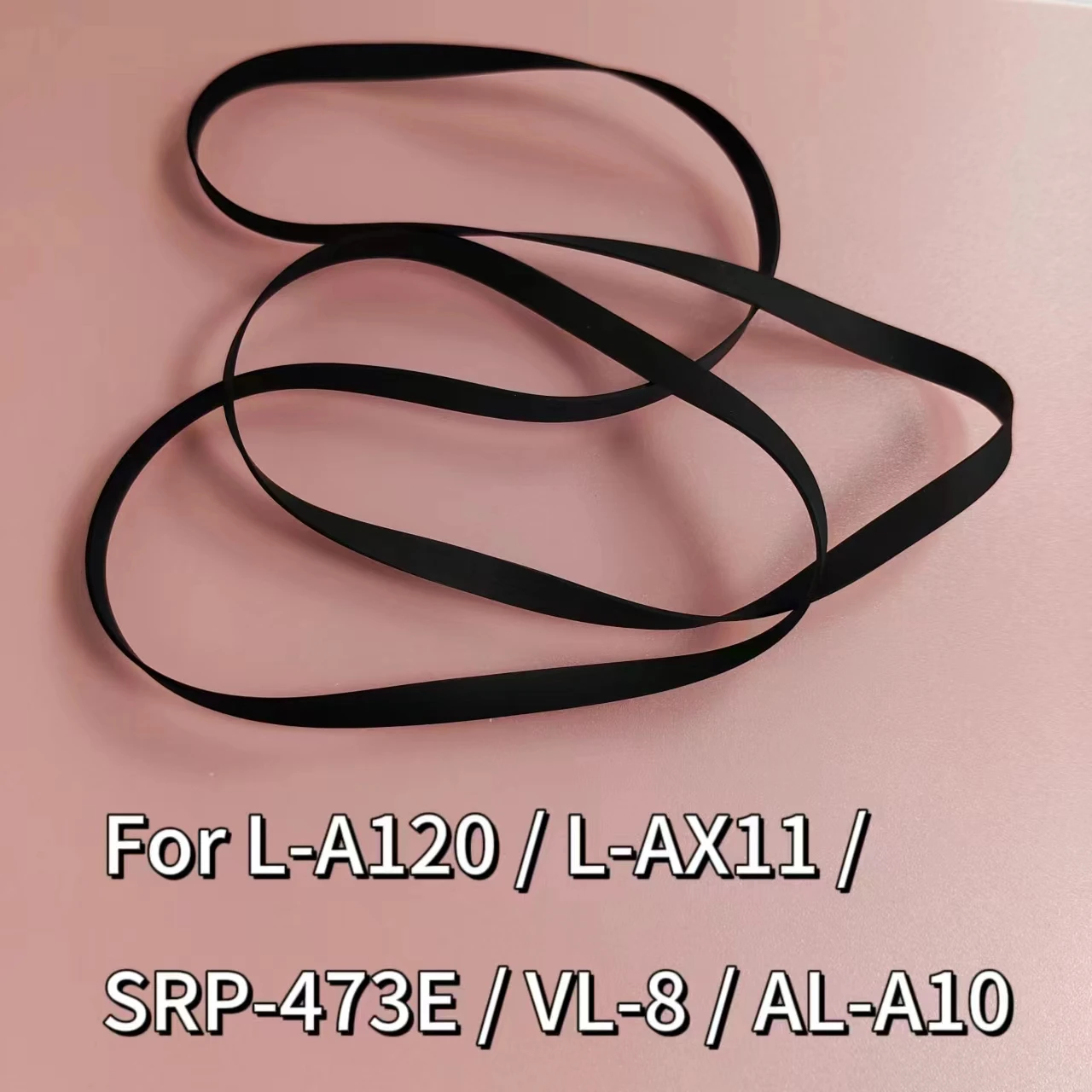 Turntable Drive Belt For JVC L-A120 / L-AX11 / SRP-473E / VL-8 / AL-A10 Wrap-around Belt Part Replacement