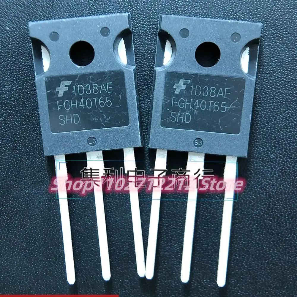 5PCS-10PCS  FGH40T65SHD  TO-247 650V 40A IGBT  Imported NEW Original  Quick Delivery