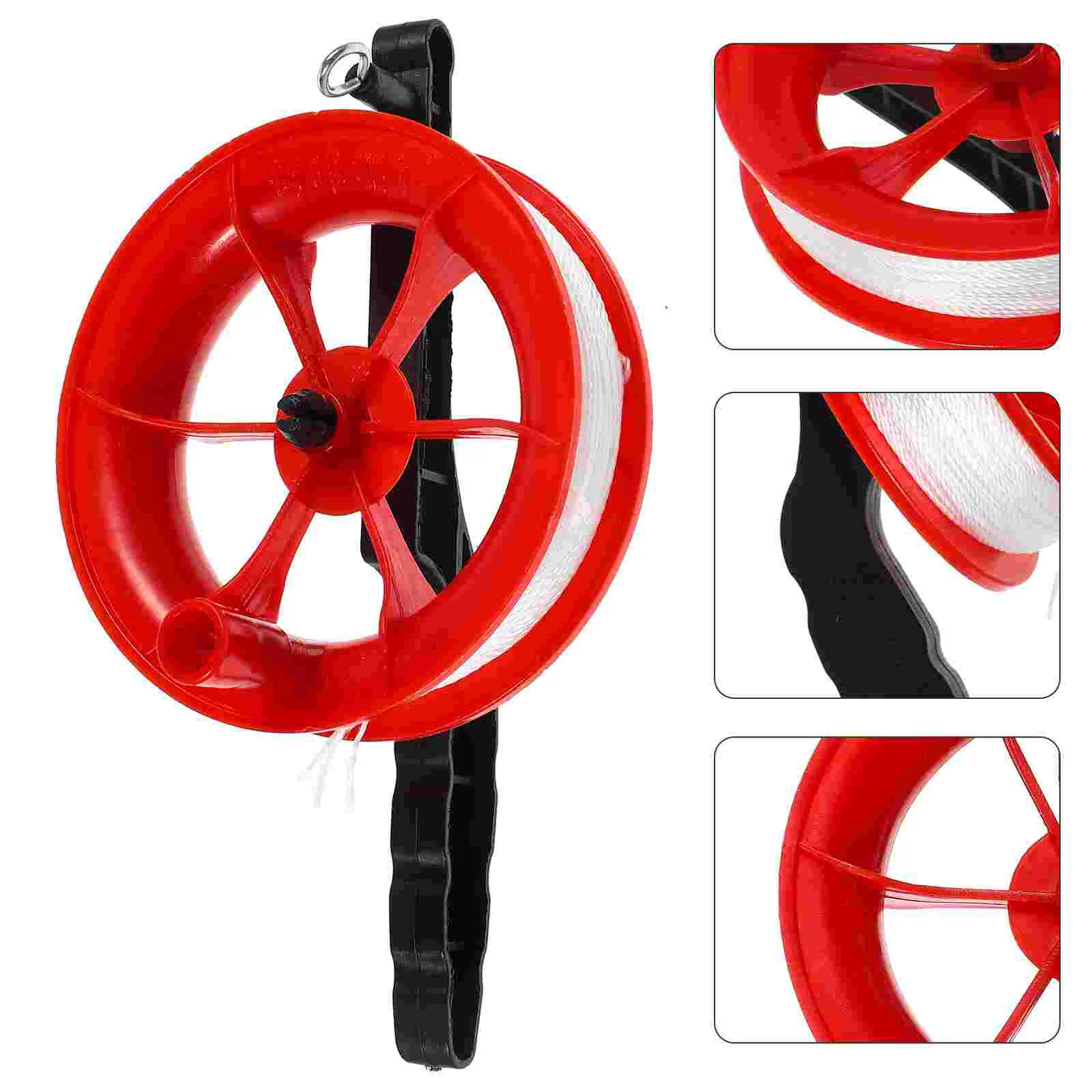 2 Pcs Optional Kite Wheel Winding Reel for Adult Outdoor Sports Spacer Gold Plated