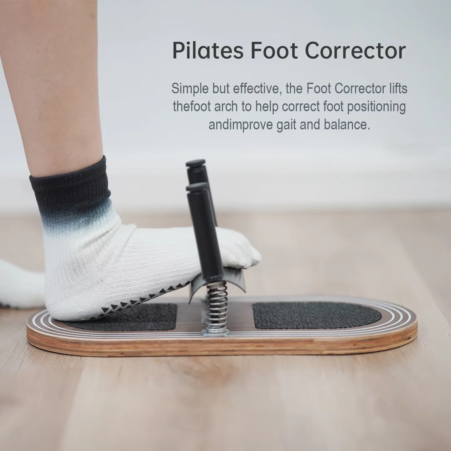 Foot Corrector Pilates Exercise Strengthener Equipment Ankle Strengthener Exerciser Foot Alignment Tool for Studio Sports Home
