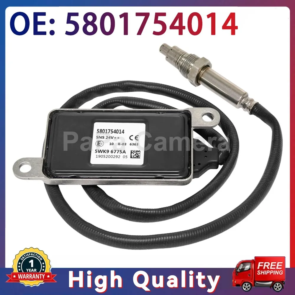 

Nox Oxide Sensor 5WK96775A 5801754014 For IVECO Truck Buses Diesel Exhaust Gas Detection 5WK9 6775A Nitrogen Oxygen Sensor