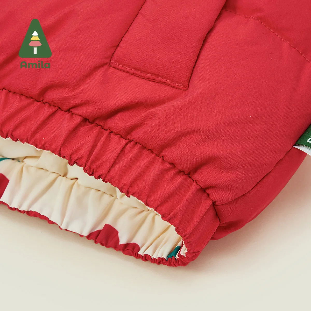 Amila Baby Children Down Jacket 2024 Winter New Multicolour Fleecing Reversible Cute Cosy Warm Baby Clothing