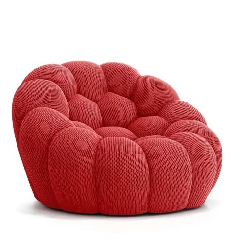 Luxury Furniture Italian Mini Sofa Living Room 2 Or 3 Or 4 Seat Shaped Furniture Sofa Bubble Couch Pink