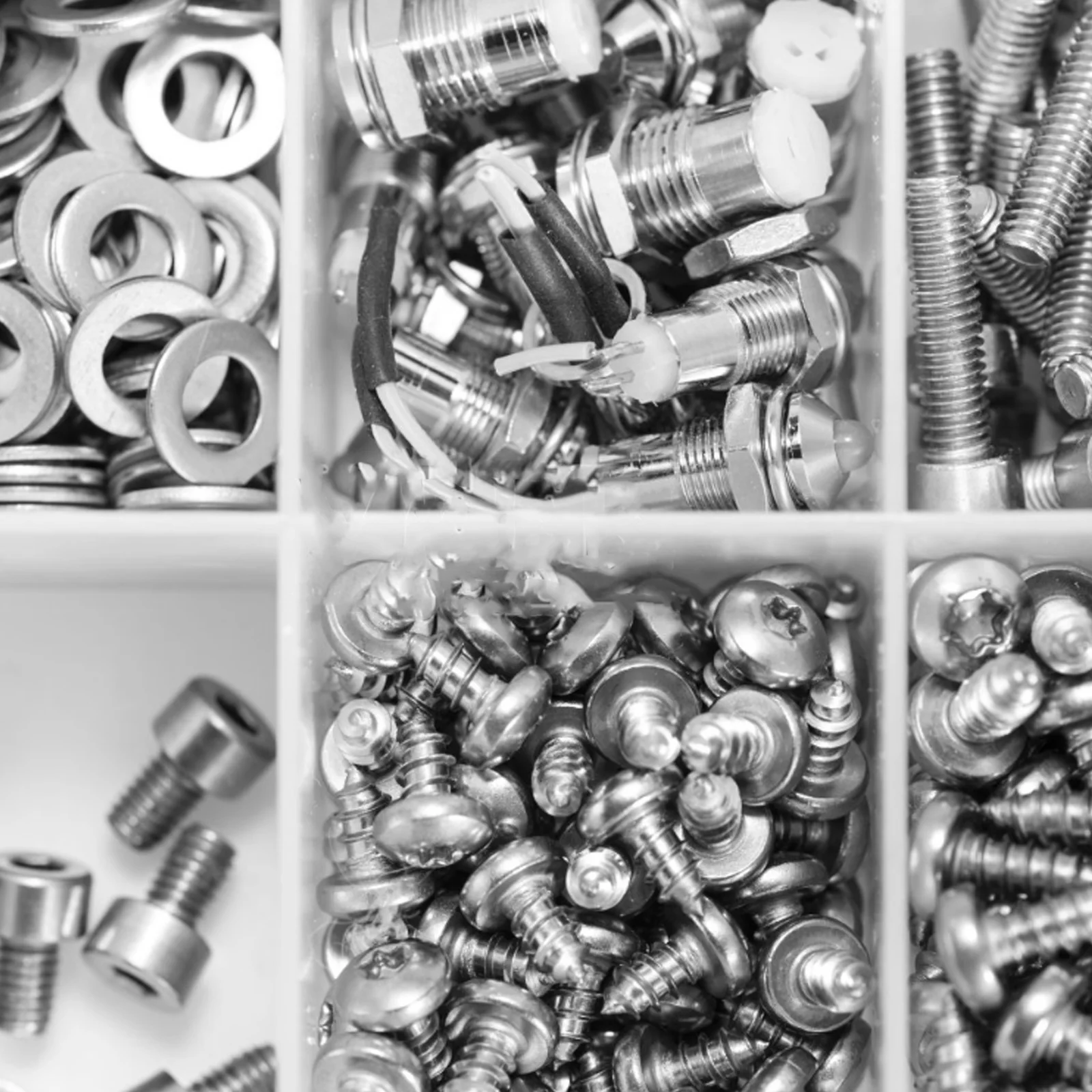 

Compact Tool Box Transparent Divided Parts Storage Organizer Jewelry Bead Grid Box For Crafts And Accessories