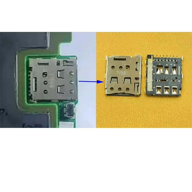 10-100-pecas-suporte-slot-conector-de-cartao-sim-para-roteador-huawei-e6888-982-ax3600-wifi-pro-5-speed-next-w06-wimax-2