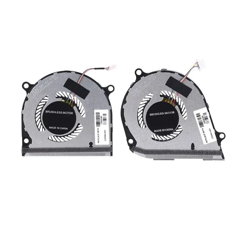Reliable-CPU+GPU Cooling Fan Replace CPU+GPU Cooling Fan For HP ENVY X360 15-DS 15-DR 15M-DS 15M-DS0011DX,CPU+GPU Cooling Fan Re