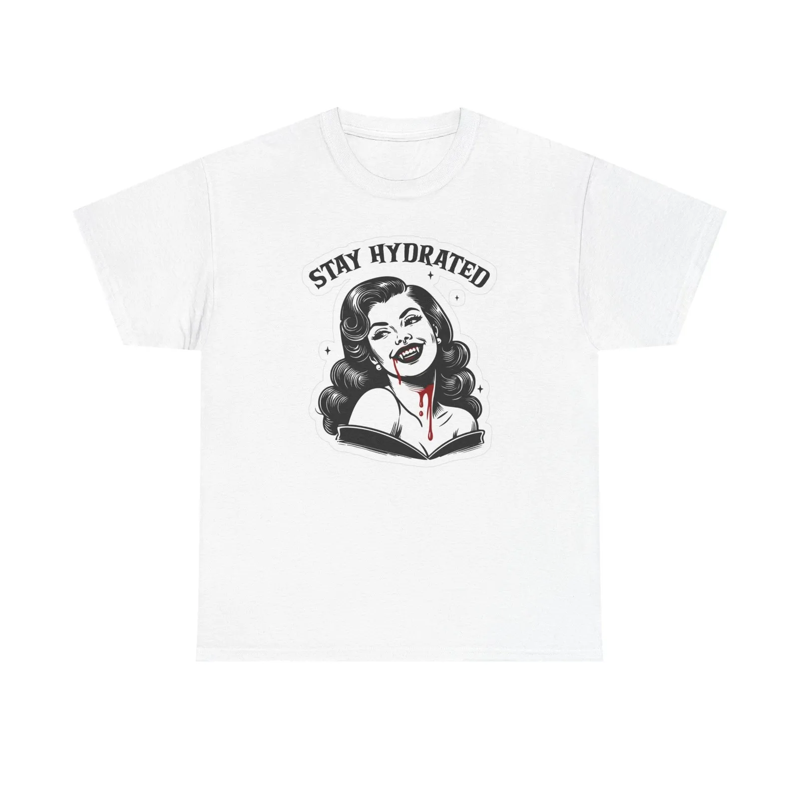 Stay Hydrated Graphic T Shirt Women's Cotton Tee BRAND NEW