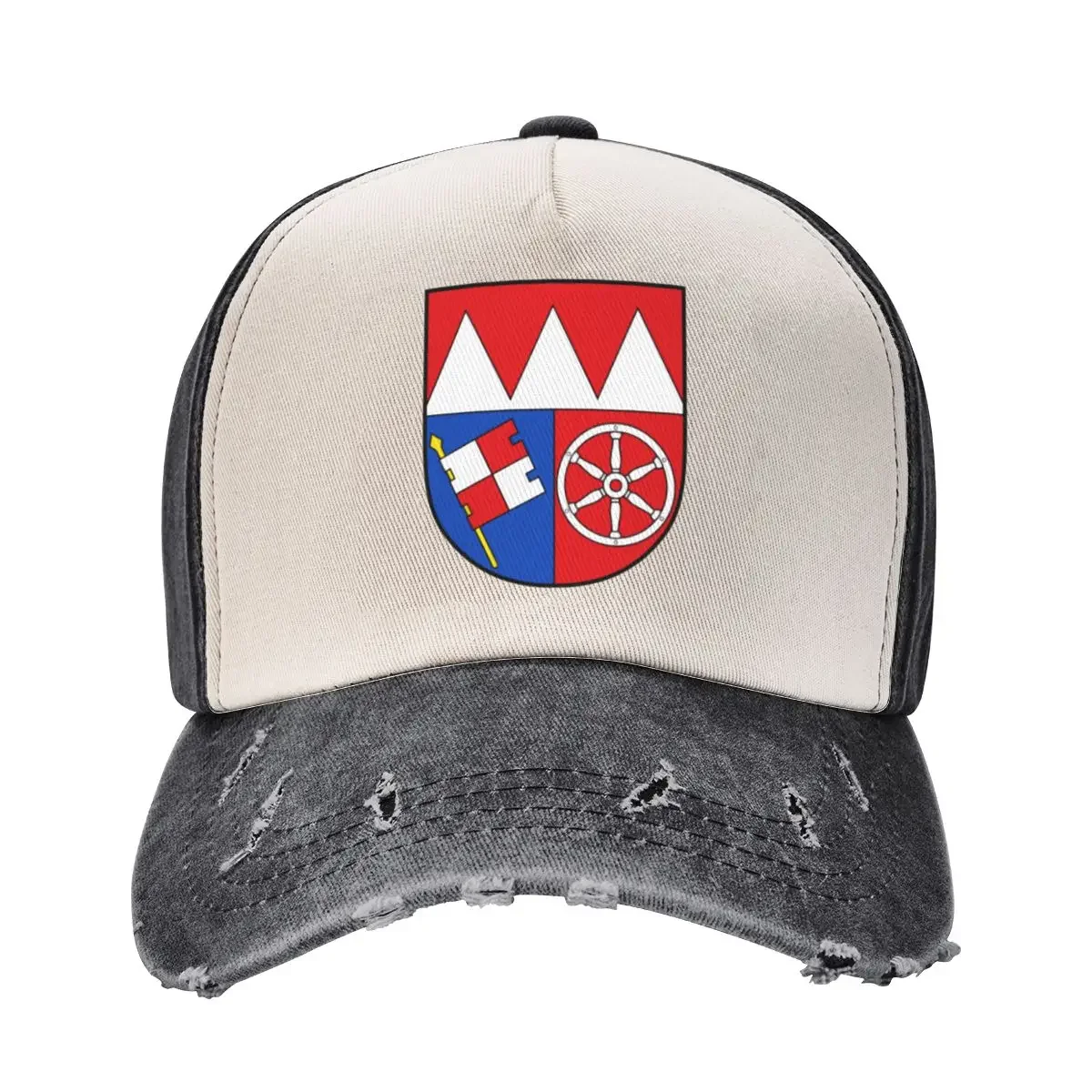 

Lower Franconia coat of arms, Germany Baseball Cap Cosplay fishing caps man Beach Outing Hat Man Luxury For Man Women's