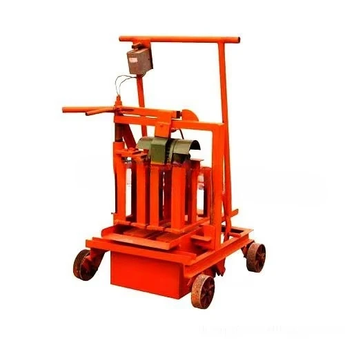 QMJ2-45 Small Hollow Concrete Antique Mobile Block Machine Manufacturing Price