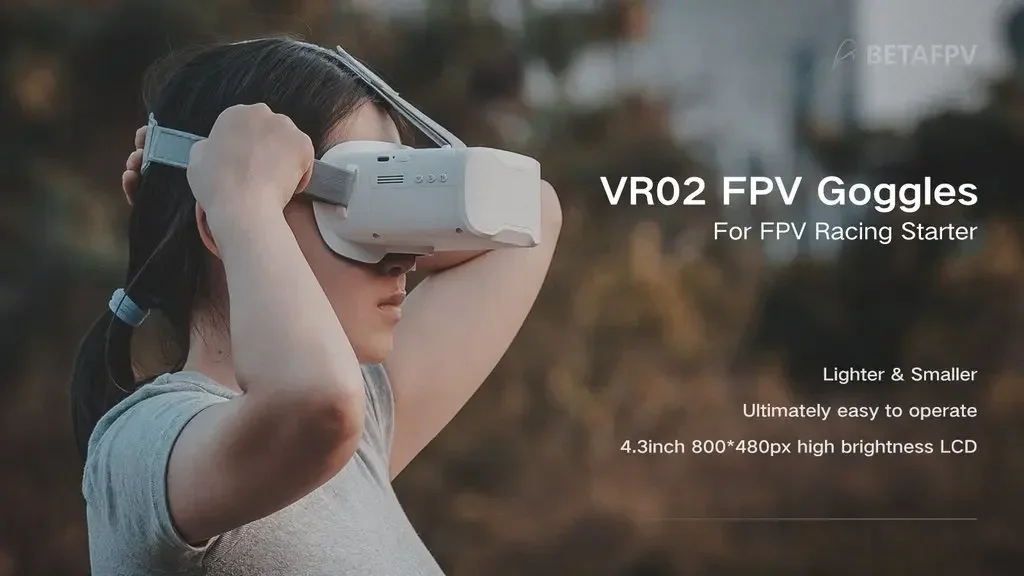 

BETAFPV VR02 FPV Goggles