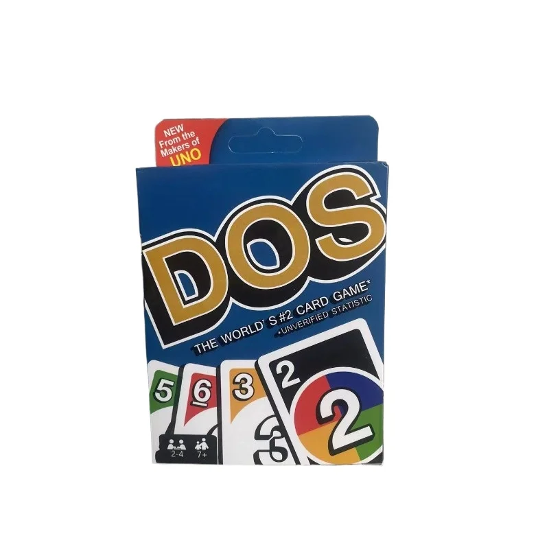 

UNO Dos Solitaire Multiplayer Leisure Entertainment Board Game Christmas Party Super Fun Fun Numbers Playing Cards Wholesale