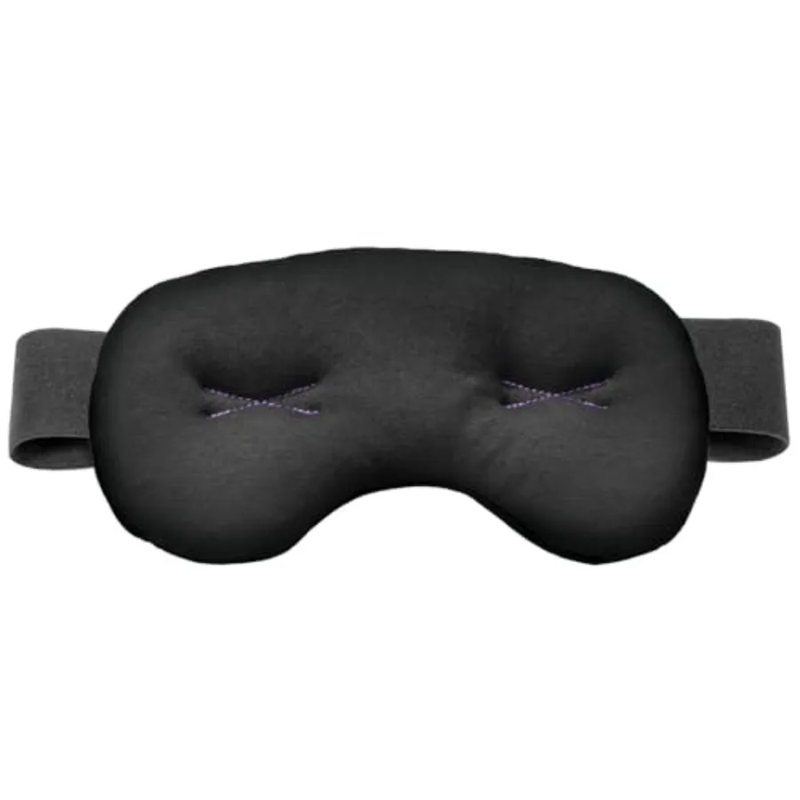 

Eye Pillow - Compression Eye Mask for Headache Support - Soothes Strain - Eases Sinus Pressure - Cooling - Universal Fit - Brea