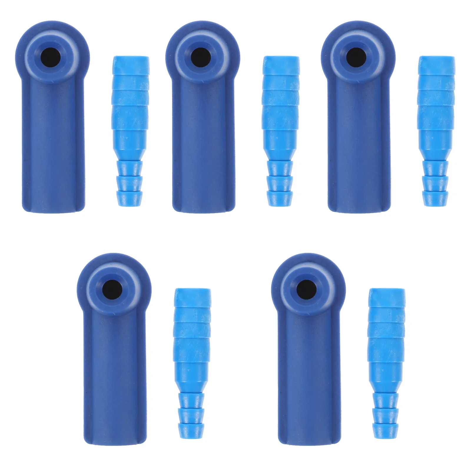 

5Pcs Brake Fluid Change Tool Heavy-Duty Pumping Joint Triple-Stage Locking Port for Auto Brake Oil Replacement Bleeder