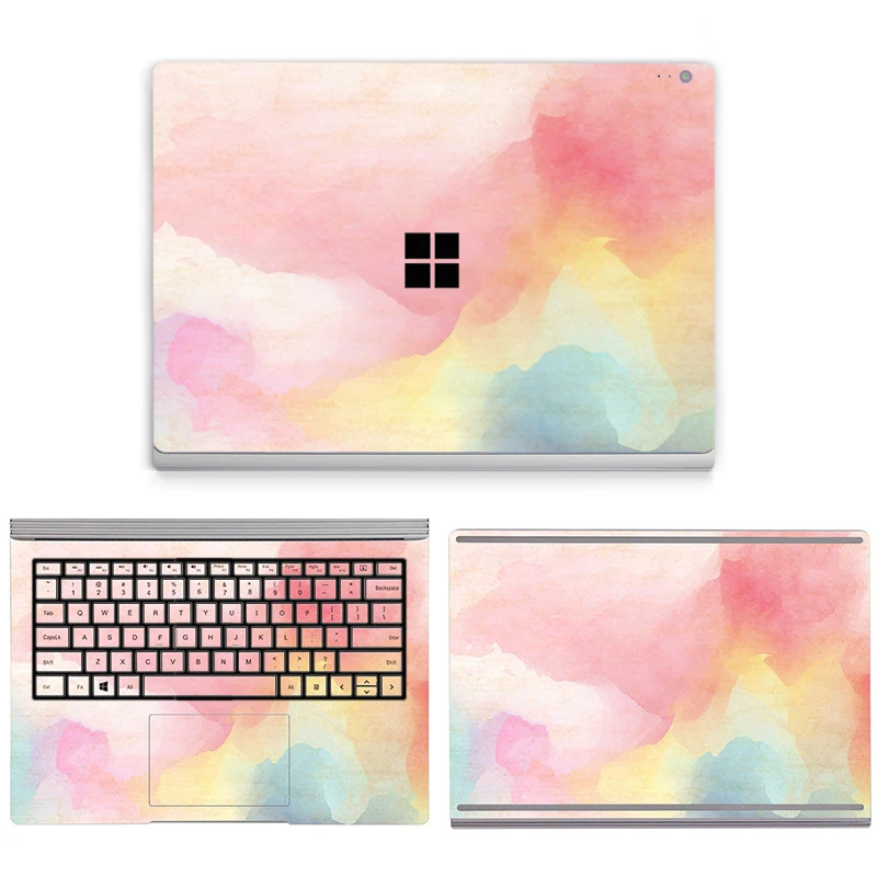 Vinyl Stickers for Microsoft Surface Book 2 13.5 15/Book 3 13.5 15 Laptop Skins for Surface Book 1 13.5 Custom Film