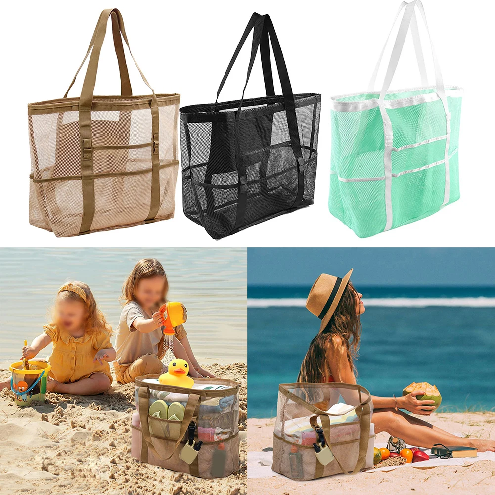

Conveniently Designed Beach Bag Featuring Key Holder and Ample Storage Space A Must Have For Your Next Adventure
