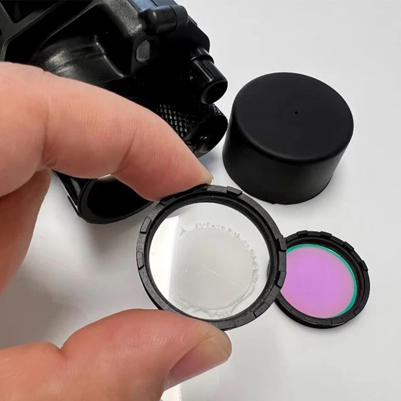 1PC BB Impact Shield Protective Lens AVS9 BDNV 1431 MKII Suitable LIF Thread PVS14 Anti Shock Sacrificial Window Night Vision