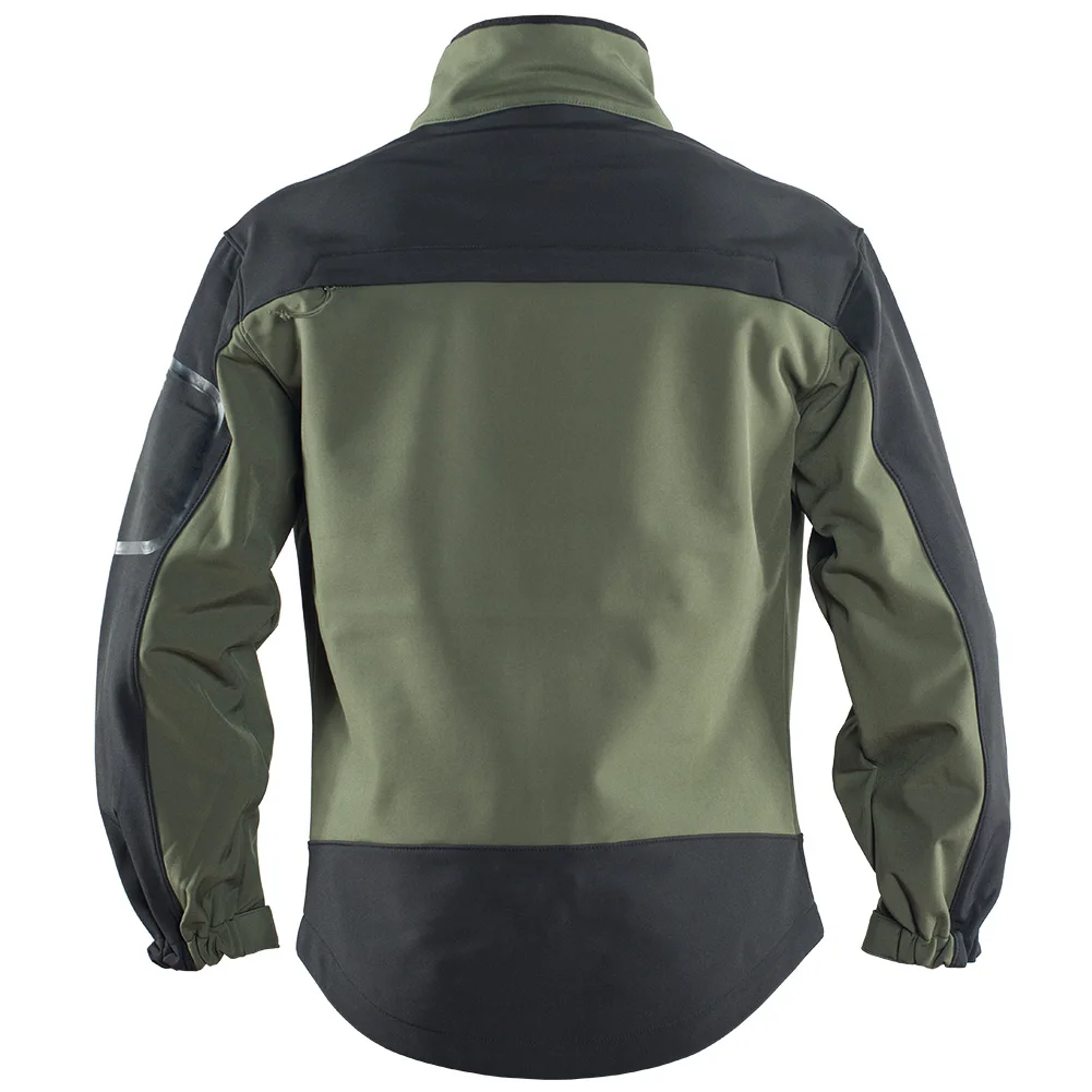 Męski wojskowy kamuflaż polar kurtka taktyczna wodoodporna wiatrówka Softshell zimowa kurtka wojskowa Safari Airsoft Hunt Clothes — zdjęcie 5