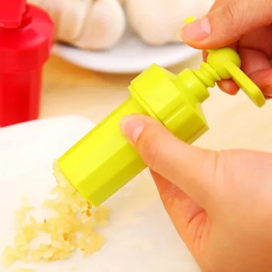 

New Ginger Garlic Crusher Press Garlic Grinding Grater Cutter Peeler Manual Garlic Mincer Chopping Tool Kitchen Accessories