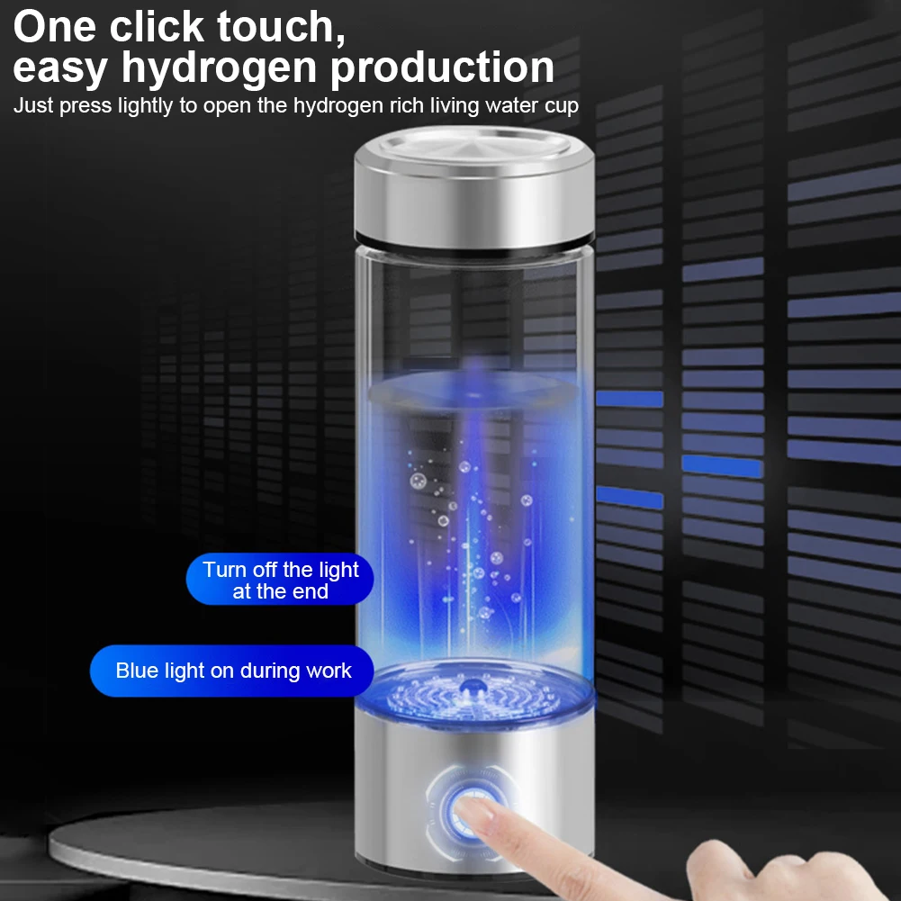 Hydrogen Water Generator Alkaline Maker USB Rechargeable Water Ionizer Bottle Super Antioxidant ORP Hydrogen-Rich Water Cup - Image 5