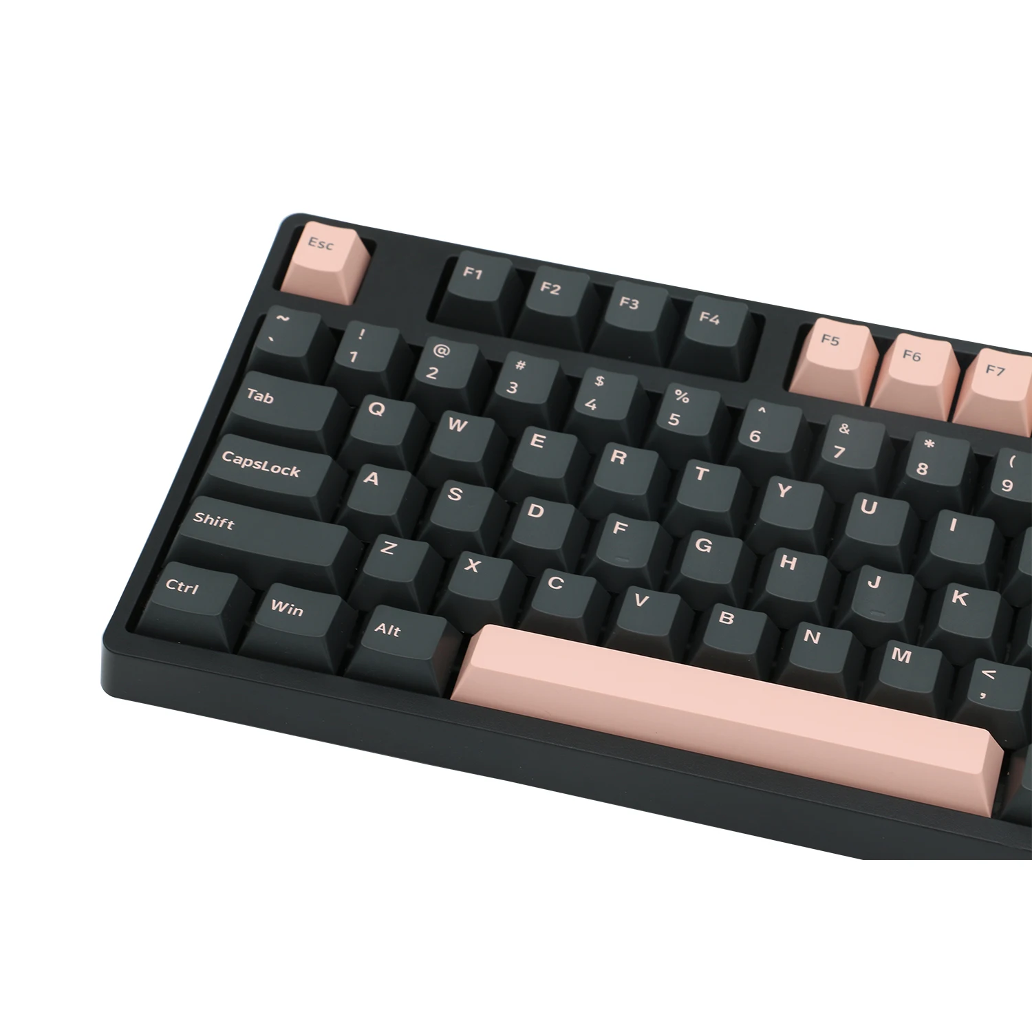 Keebox Night Sakura Keycaps Purple Crystal Keycaps Iris Keycaps Cherry Double Shot PBT Cherry Profile Keycaps