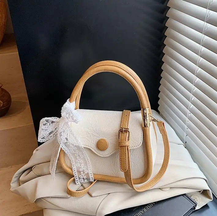 

2025 New Color-Block Square Bag for Women, Minimalist Shoulder Crossbody Purse, Versatile Top Handle Handbag, Chic & Practical​