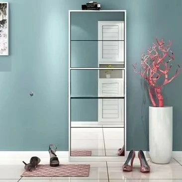 xx-Modern Living Room Recycled Pine Hallway Wood Furniture Storage Shoes Cabinet with Bench*