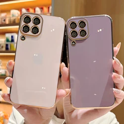 Luxury Plating Silicone Case For Huawei P30 Pro P40 Lite P20 Mate 20 Pro Y9 Prime 2019 Honor 50 Phone Soft TPU Bumper Full Cover