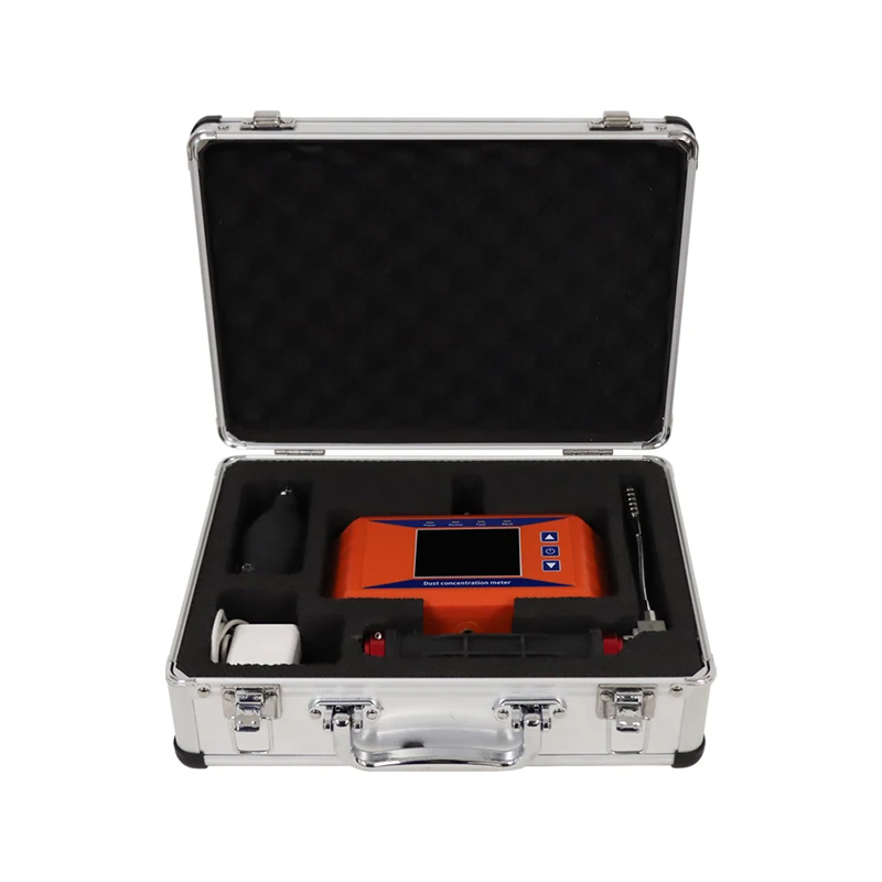 

China Factory Portable Handheld Dust Detector USB Export Dust Detector LCD Screen Portable Dust Detector