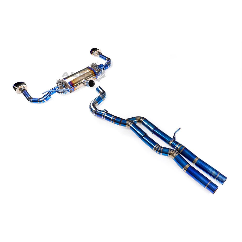 Titanium Exhaust for Audi RS3 2.5T 2017-2023 Titanium Sports Cat Back Exhaust System with with Valve Exhaust Muffler