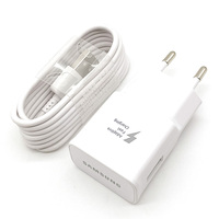 SAMSUNG 15W Travel Adapter 9V 1.67A Fast Charger 120CM USB Type C Cable For Galaxy S10 S9 S8 Plus Note 8 9 A70 A71 A51 A52