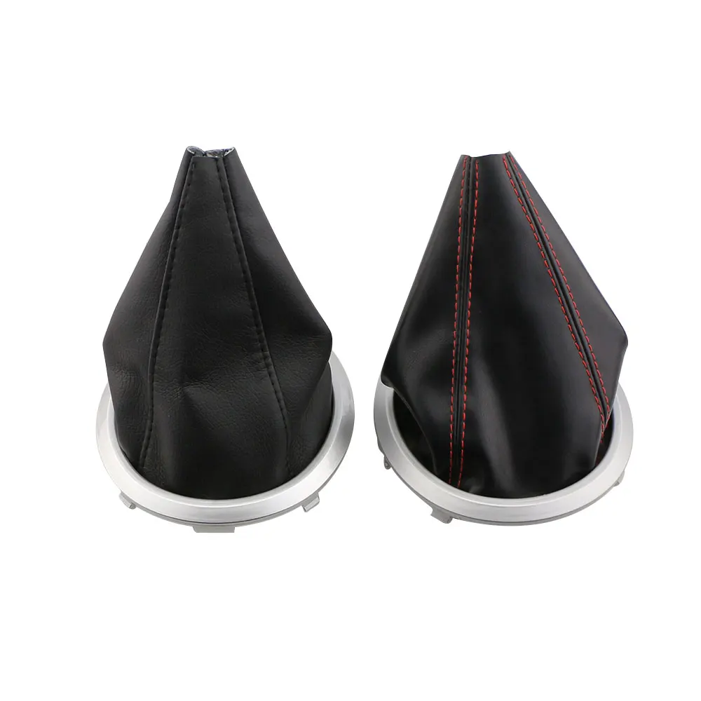 Car Gear Shift Knob Gaiter Boot Cover PU Leather Collar for Suzuki Swift SX4 Alto MT 2005 - 2016 Auto Accessories