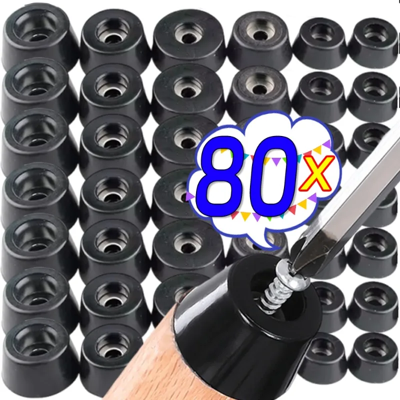 Pies de goma Protector de suelo para silla, pies antideslizantes para muebles, cubierta para patas de mesa, almohadillas inferiores para gabinete de altavoz, piezas de muebles al por mayor